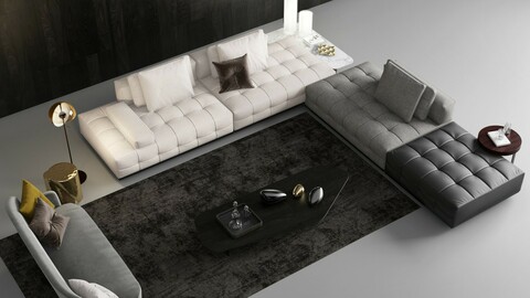 Coleccion 1 Sofas 3d