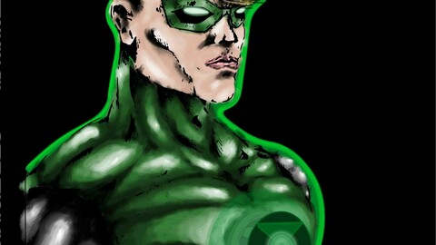 Green Lantern Sketch