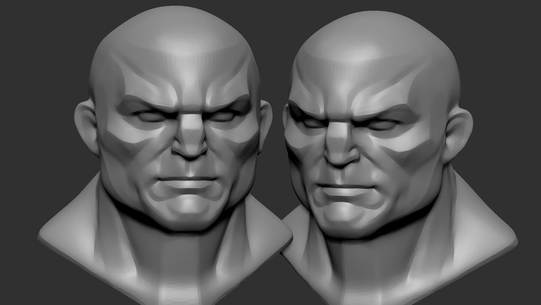 ArtStation - comic head basemesh | Resources