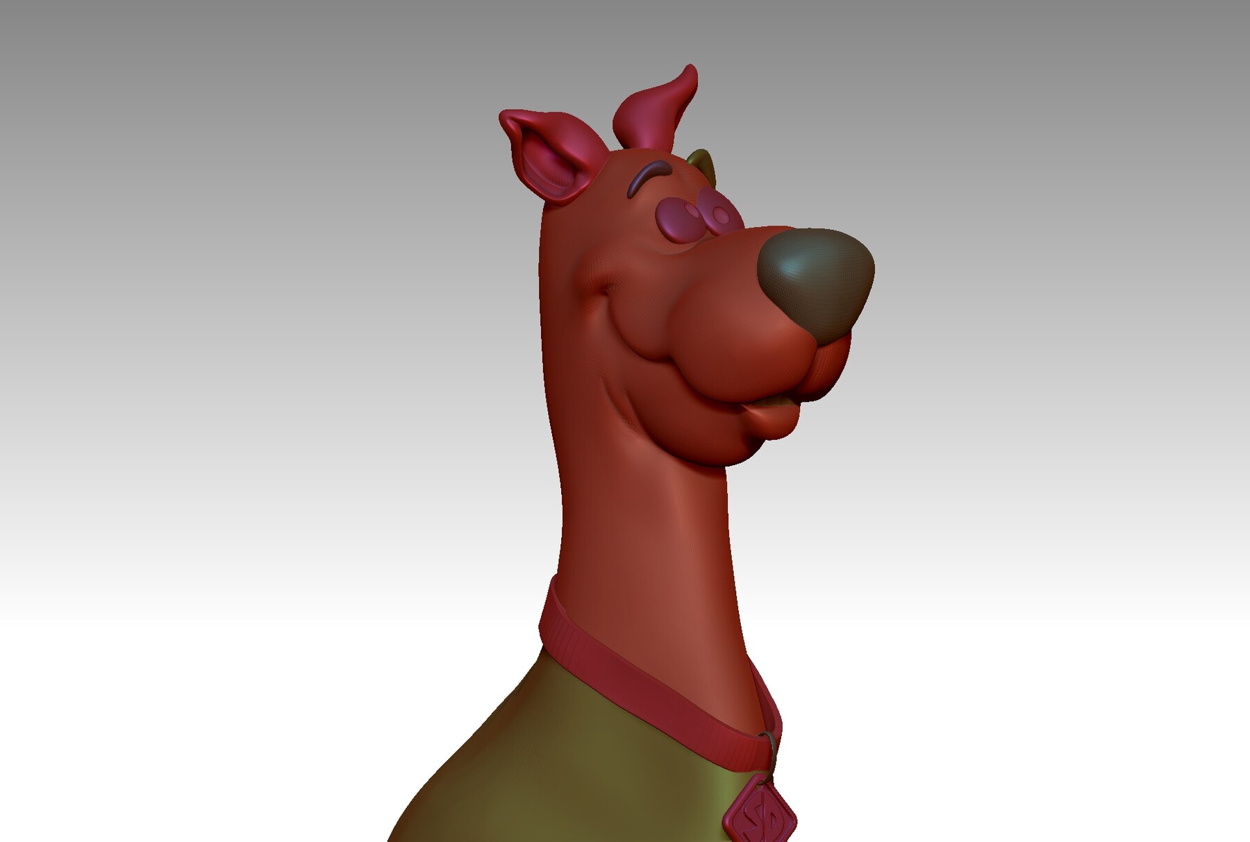 ArtStation - Scooby Doo sitting | Resources