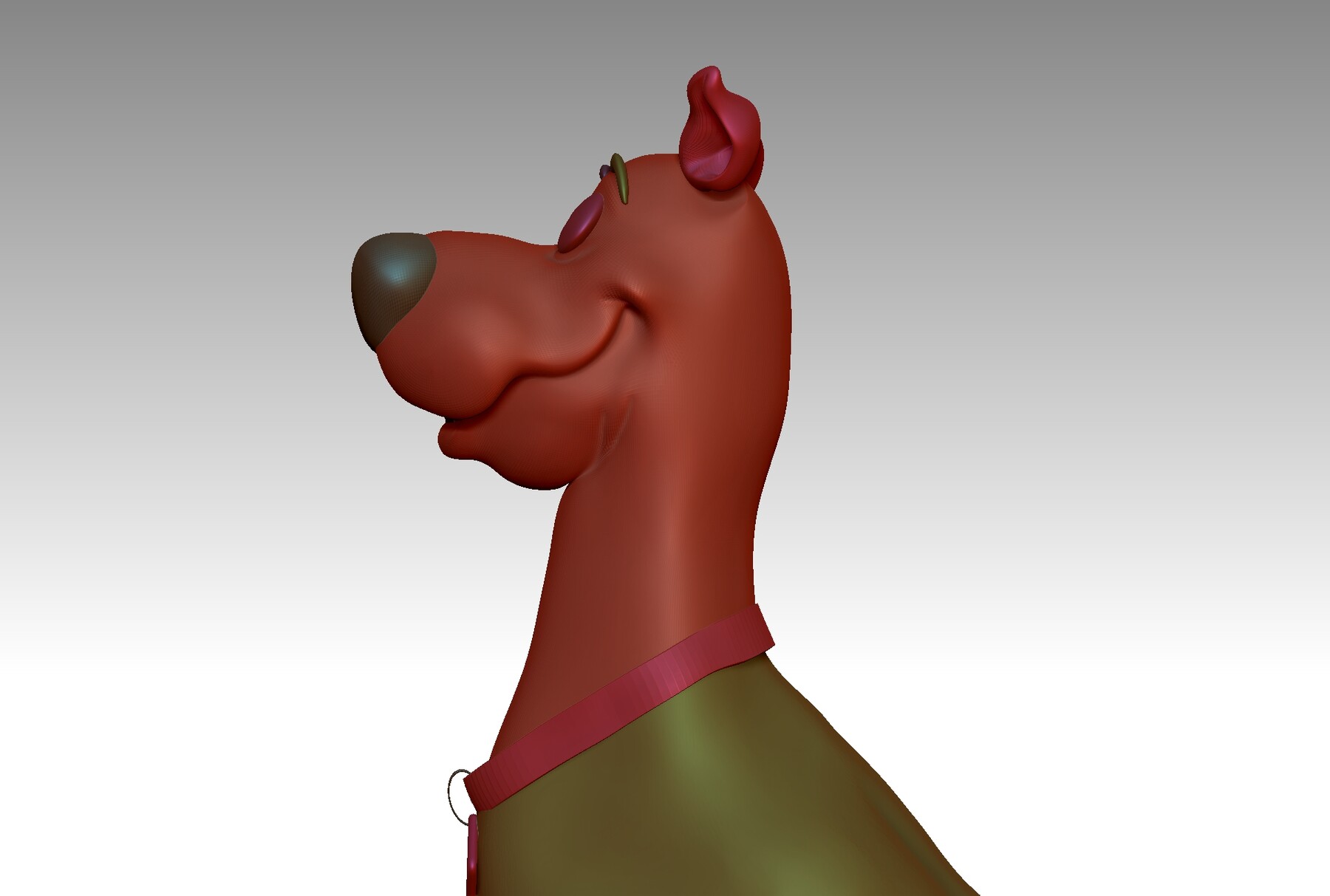 ArtStation - Scooby Doo sitting | Resources