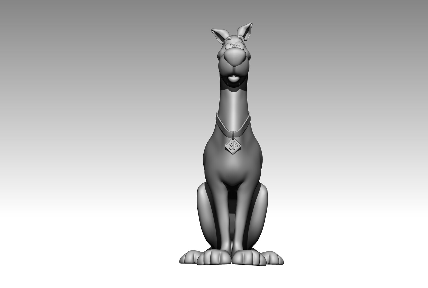 ArtStation - Scooby Doo sitting | Resources