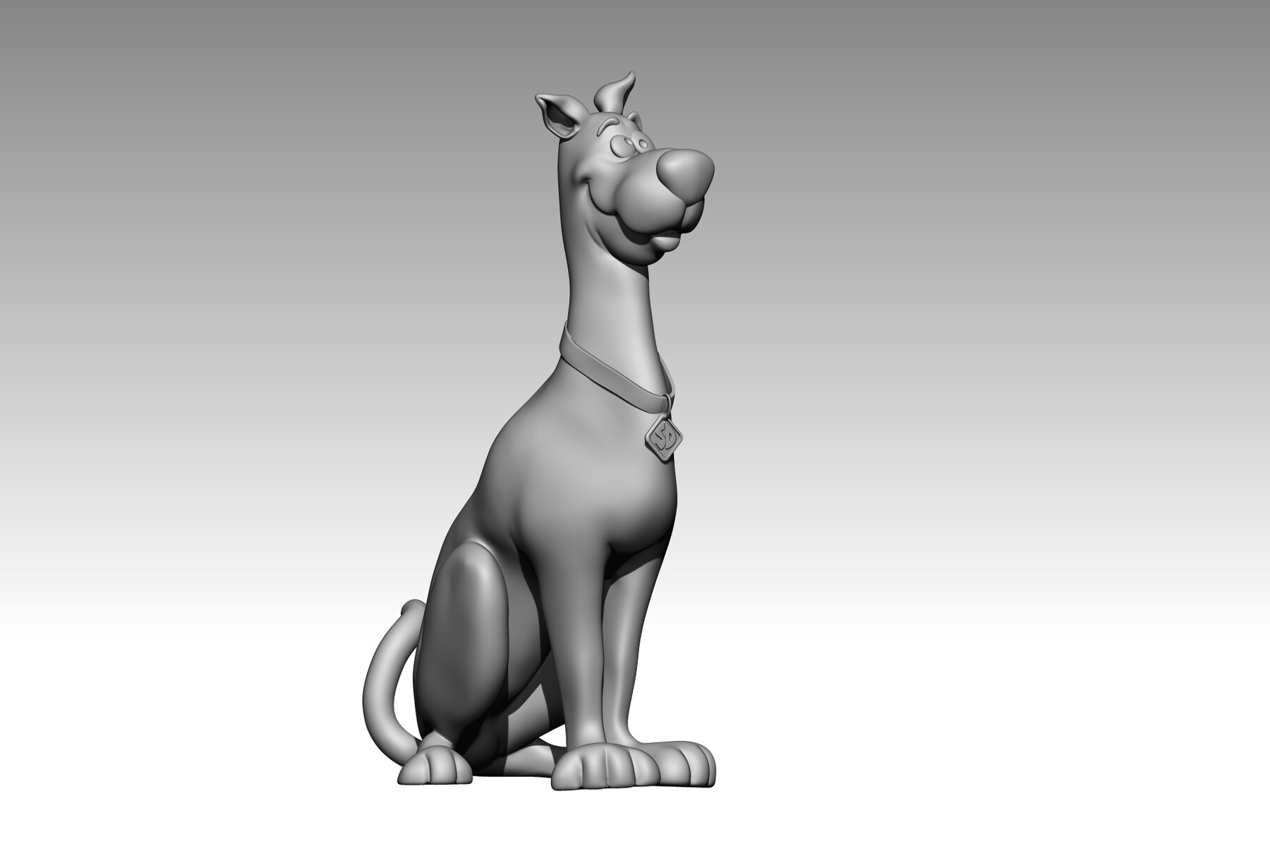 ArtStation - Scooby Doo sitting | Resources