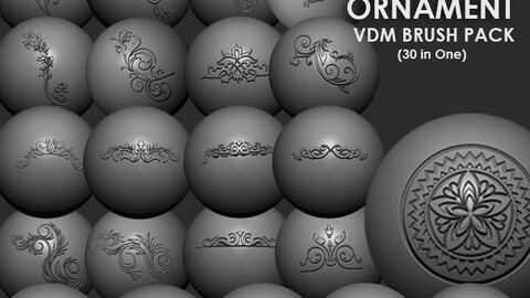 Ornament VDM Brush Pack 30 in one