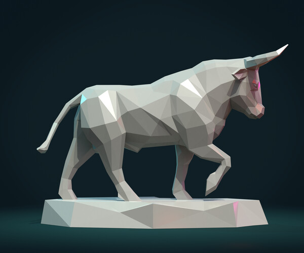 ArtStation - Bull sculpture | Resources