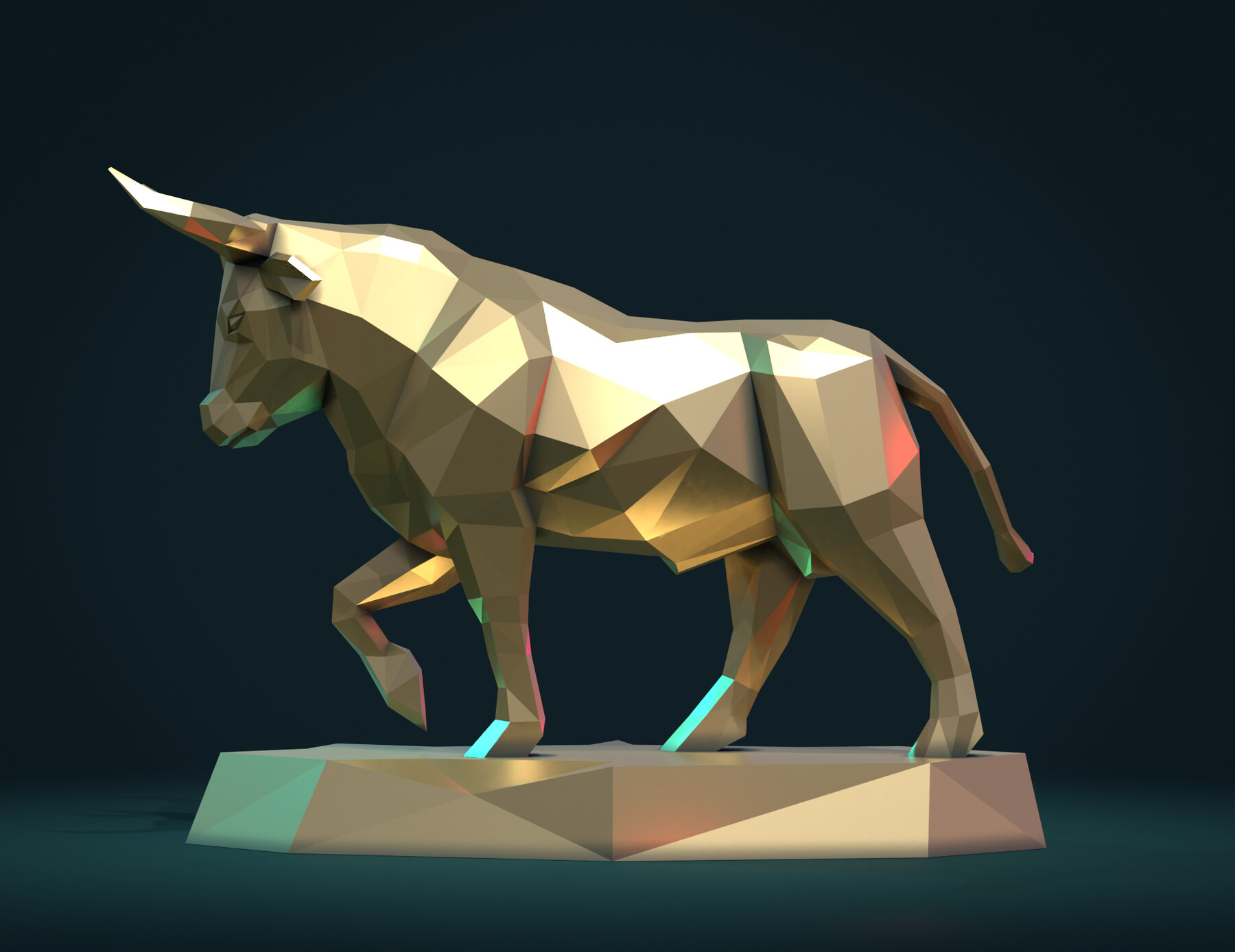 ArtStation - Bull sculpture | Resources