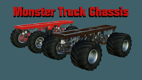 [Game Ready] Monster Truck Chassis