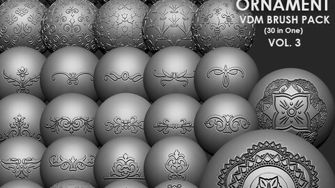 Ornament VDM Brush Pack  Vol3  30 in One