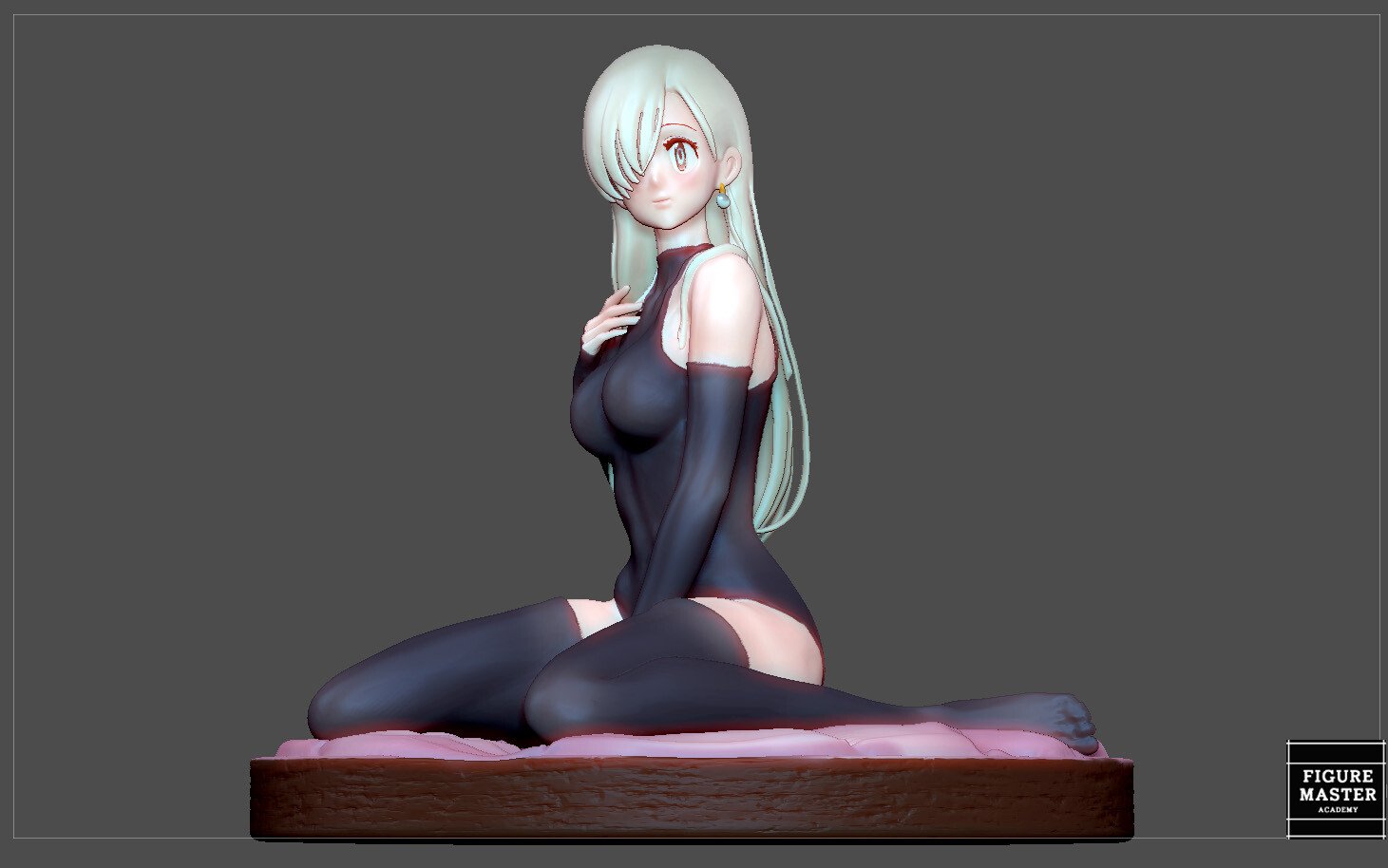 ArtStation - ELIZABETH LIONES SEVEN DEADLY SINS ANIME SEXY GIRL CHARACTER |  Resources