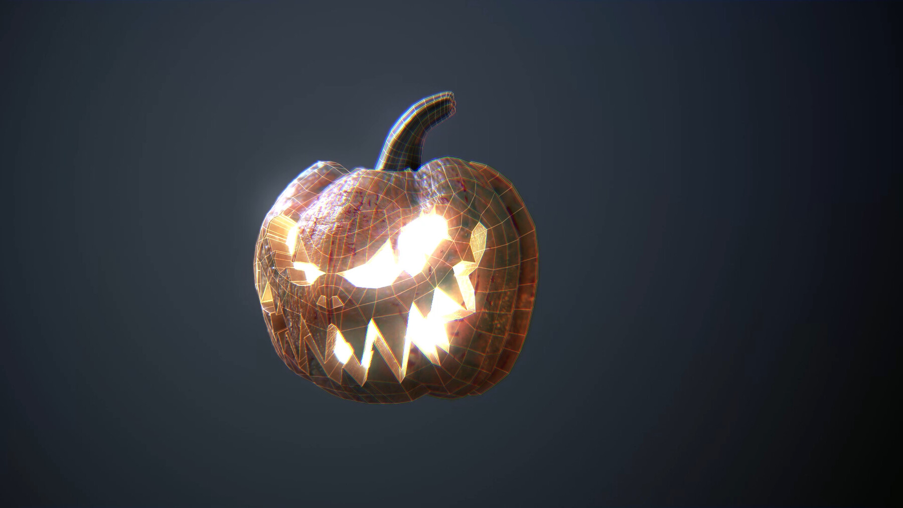 Download Artstation Jack O Lantern Halloween Pumpkin Head Game Assets