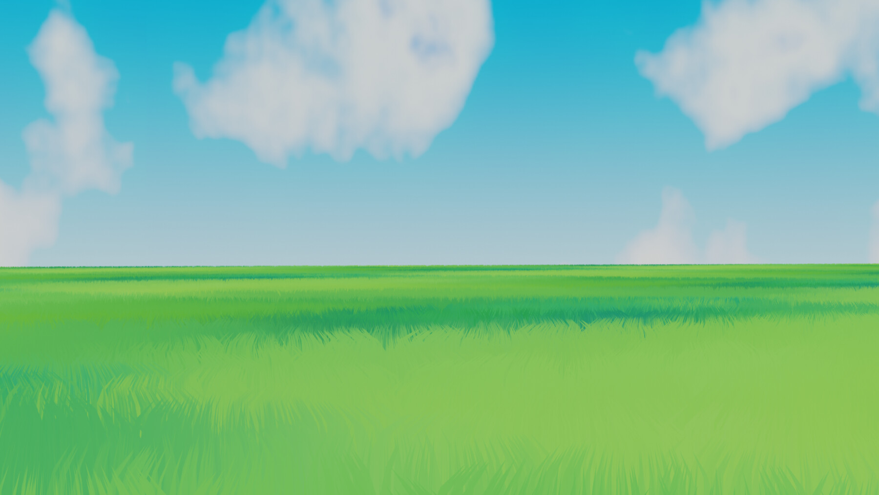 ArtStation - Anime / Toon - Grassfield Landscape | Resources