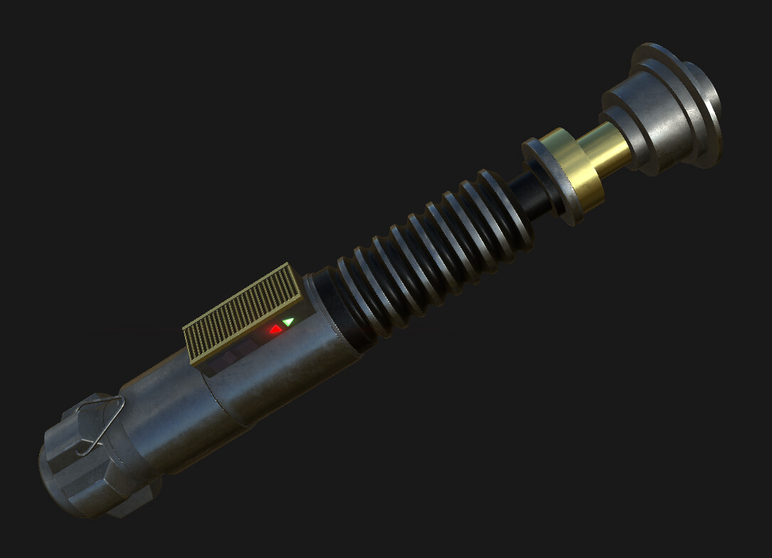 ArtStation - Luke Skywalker Lightsaber | Game Assets