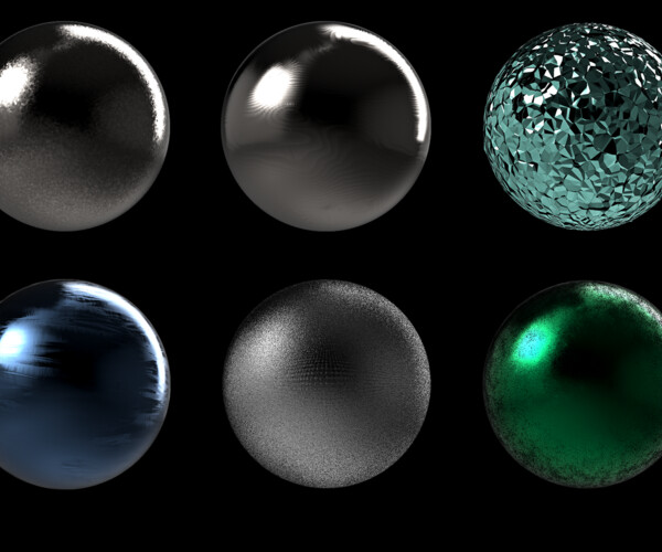 ArtStation - Metallic Series PBR Material 25 Pcs | Resources