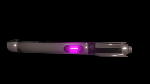 Custom Lightsaber and Crystal