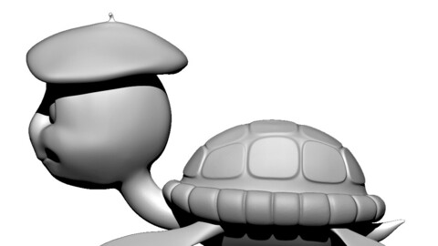 Turtle 3d print model