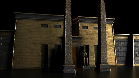 temple of golden pharaoh