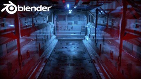 Dark Sci-Fi Corridor