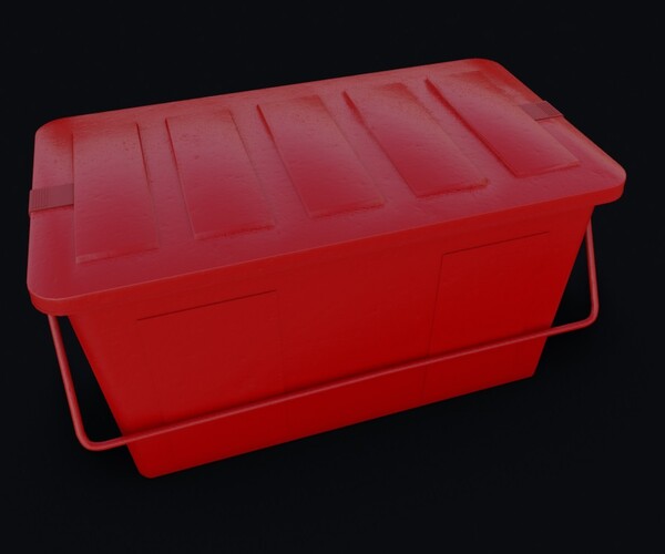 ArtStation - Plastic Box | Game Assets