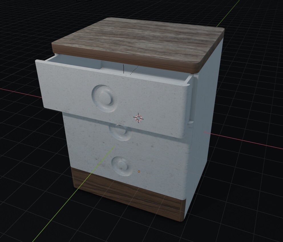 ArtStation Chest Of Drawers Game Assets