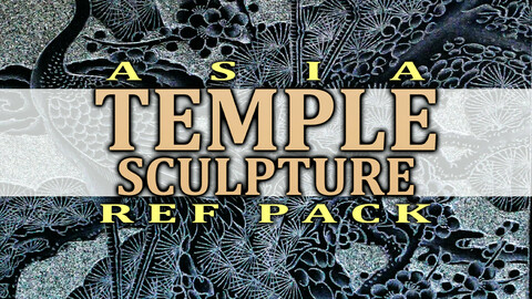 temple sculpture Ref Pack  (Taiwan)