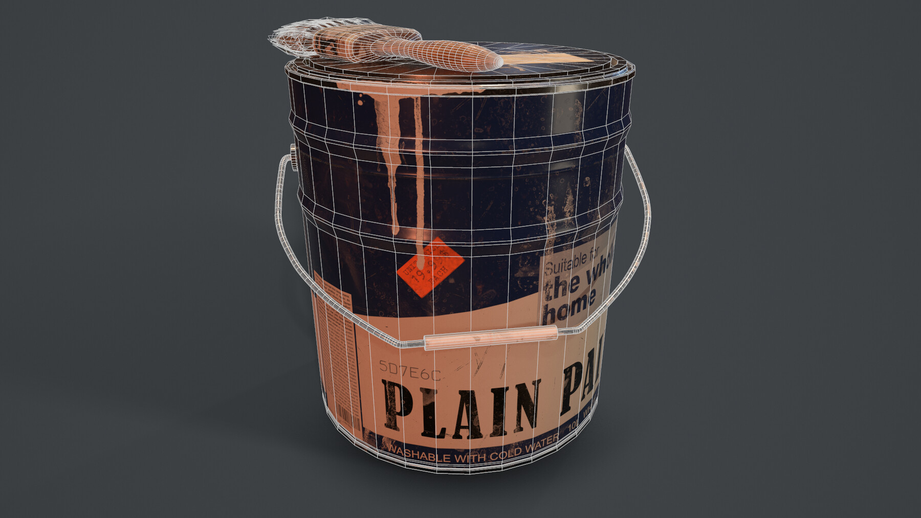 ArtStation Paint Bucket Game Assets