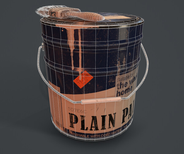 ArtStation Paint Bucket Game Assets
