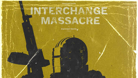 Interchange Massacre - Retro Poster - An Escape From Tarkov Film