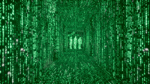 Matrix Inspired Code Rain (Shader Only) UE4