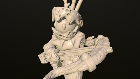 Lil' Hunter 3D Pintable
