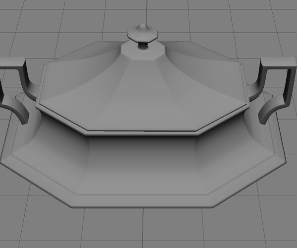 ArtStation Serving Dish Game Assets