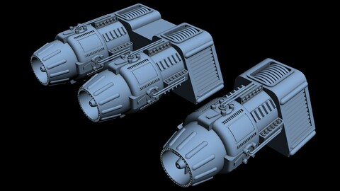 Starship engine system 1