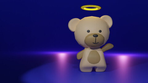 Tedy Bear (Modelling and Texturing)