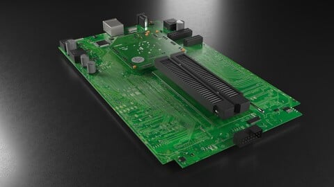 Circuit Board 3d model