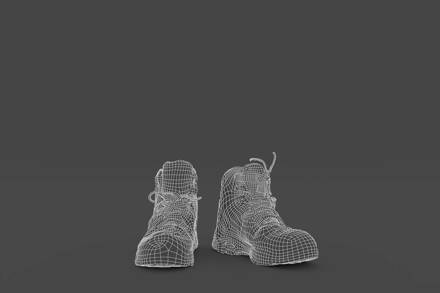 ArtStation - Photorealistic Hiking Boots - Lowpoly Game Asset | Game Assets