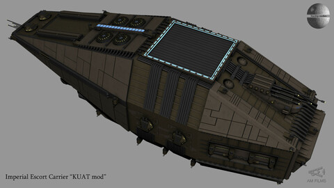 Imperial Escort Carrier KUAT mod