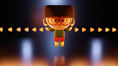 Wizard (Modelling , Texturing and Rigging)