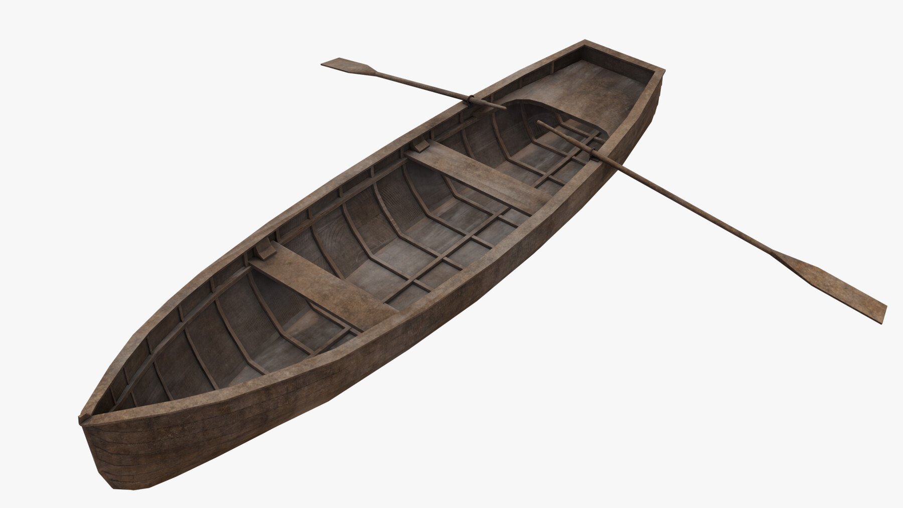 ArtStation - Old Rowboat | Game Assets