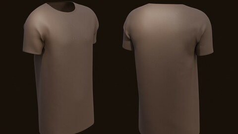 T-shirt - 3D male shirt