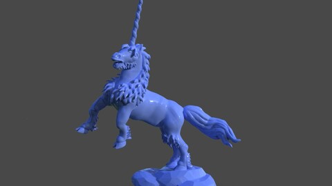 Real Unicorn Sculpture