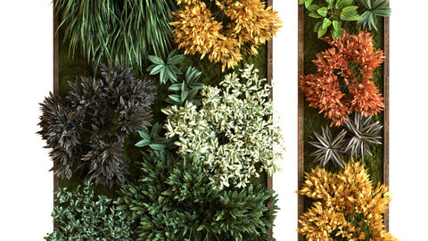 vertical plant set 038