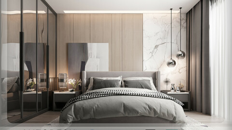 Interior - Modern Style Bedroom - 603