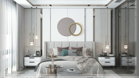 Interior - Modern Bedroom - 602