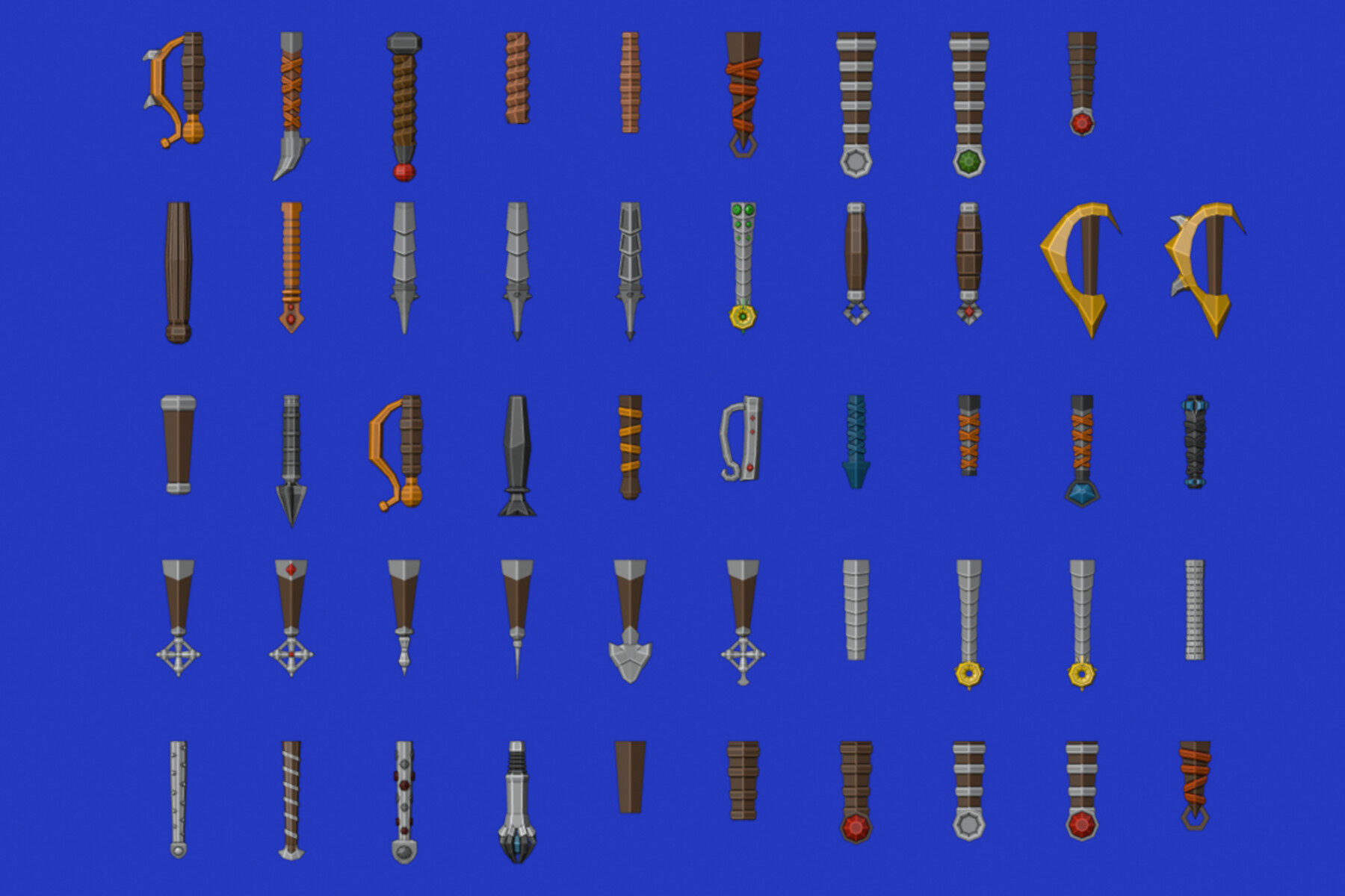 ArtStation - Modular Swords Mega Pack - 1200 Swords And Components ...