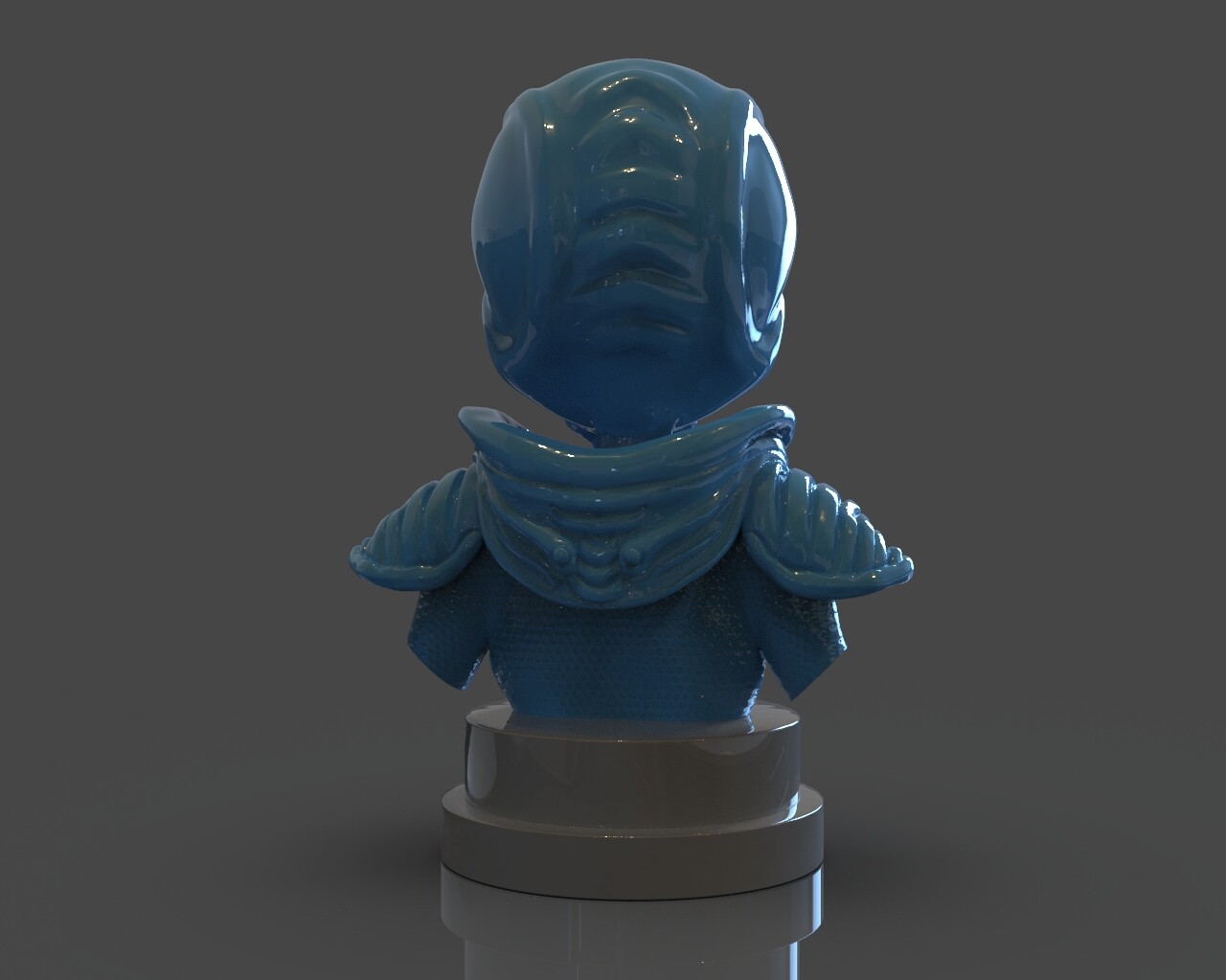 ArtStation - Crypto 137 Destroy all Humans Bust | Resources