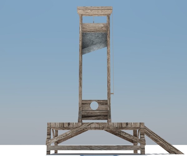 ArtStation - Guillotine | Game Assets
