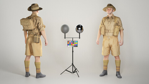 Australian infantryman character from World War 2 272