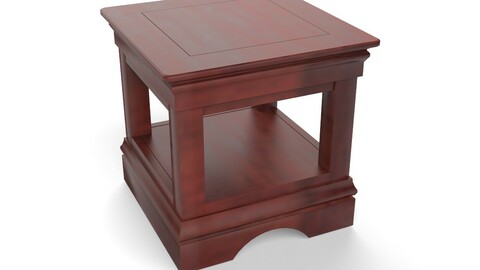 Painted Oak Side Table