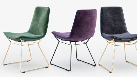 chair colecction 2- 3d