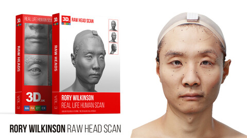 Rory Wilkinson Raw 3D Head Scan