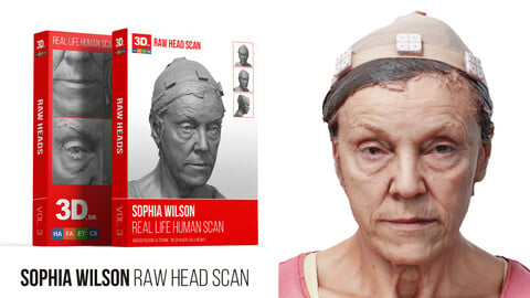 Sophia Wilson Raw 3D Head Scan